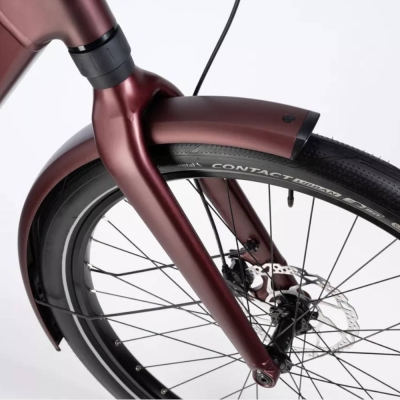 Rower elektryczny Winora iRide Pure R5f Mid red velvet