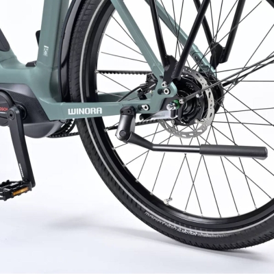 Rower elektryczny Winora Sinus R8Ef High grey blue - 52