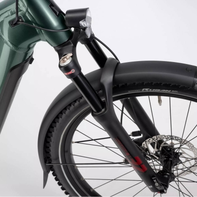 Rower elektryczny Haibike Trekking 5 High oliwkowy 2025