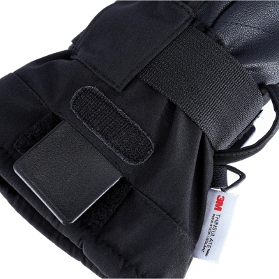 Rękawice narciarskie Viking Eltoro czarno-beżowe - 7