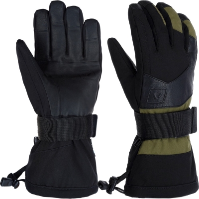 Rękawice narciarskie Viking Encore czarne-khaki - 6