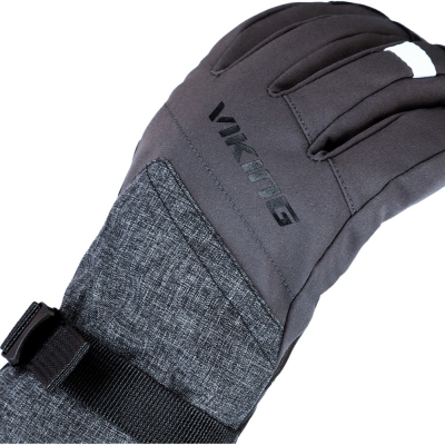 Rękawice narciarskie damskie Viking Alsten szare - 7
