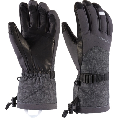 Rękawice narciarskie damskie Viking Alsten szare - 8