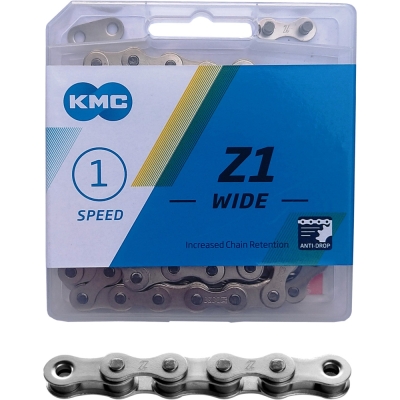 Łańcuch KMC Z1 Wide srebrny