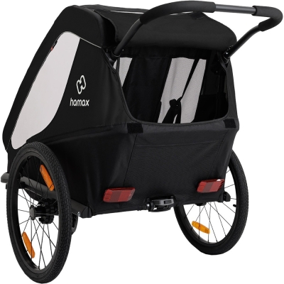 Przyczepka dziecięca Hamax Traveller Twin czarna