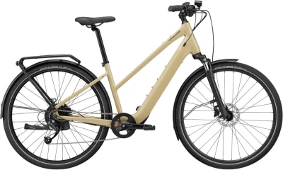 Rower elektryczny damski Cannondale Mavaro Neo SL 2 beżowy