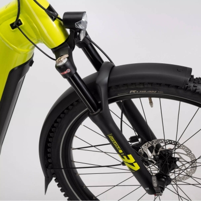 Rower elektryczny Haibike Trekking 5 High limonkowy 2025