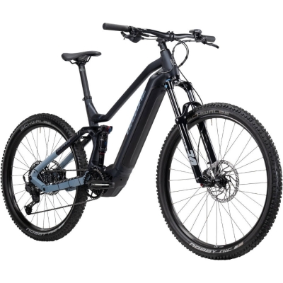 Rower elektryczny Haibike AllTrail 3 czarno-błękitny
