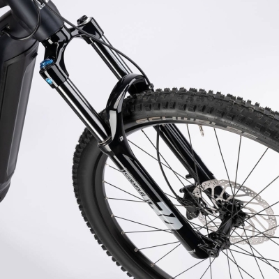 Rower elektryczny Haibike AllTrail 3 czarno-błękitny