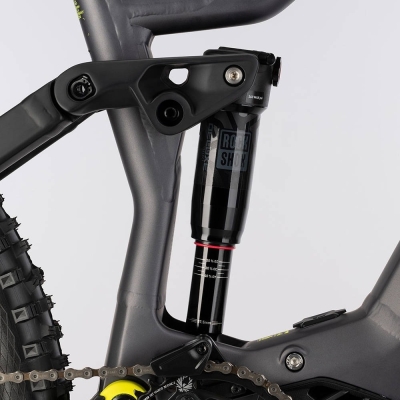Rower elektryczny Haibike AllTrail 9 tytanowo-limonkowy
