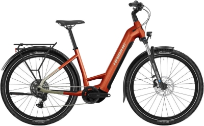 Rower elektryczny Haibike Trekking 4 Low pomarańczowy