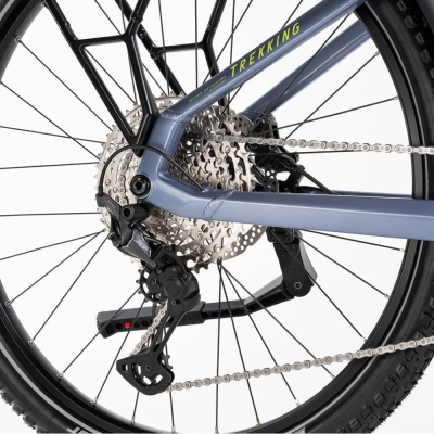 Rower elektryczny Haibike Trekking 7.5 High błękitny