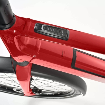 Rower elektryczny Winora iRide Pure X10 High crystal red