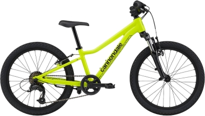 Rower dziecięcy Cannondale Kids Trail 20 limonkowy