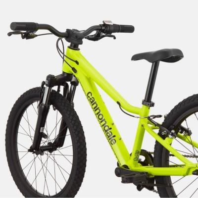 Rower dziecięcy Cannondale Kids Trail 20 limonkowy