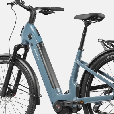 Rower elektryczny Cannondale Tesoro 2 Monotube błękitny