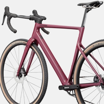 Rower gravel Cannondale SuperSix EVO SE 1 burgundowy - 55,5 (L)