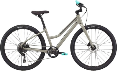 Rower miejski damski Cannondale Treadwell 2 Remixte szary