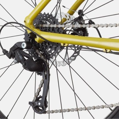 Rower miejski damski Cannondale Treadwell 3 Remixte żółty