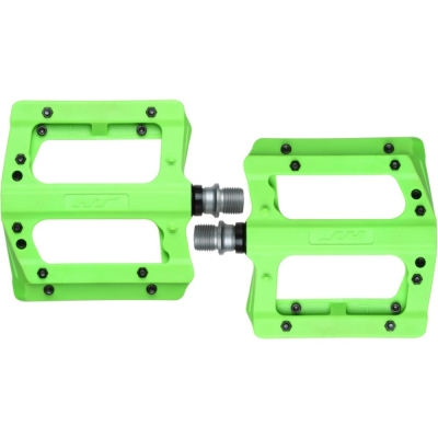 Pedały rowerowe HT PA12A neon zielone