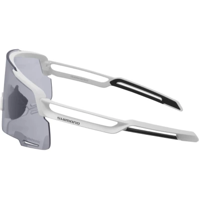 Okulary rowerowe Shimano Equinox CE-EQNX5 białe (fotochromowe)