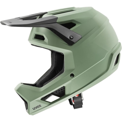 Kask rowerowy fullface Uvex Ravage zielony