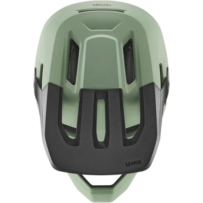 Kask rowerowy fullface Uvex Ravage zielony