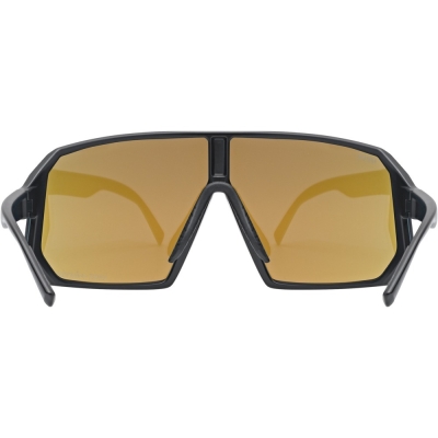 Okulary rowerowe Uvex Sportstyle 237 CV czarne (niebieskie soczewki)