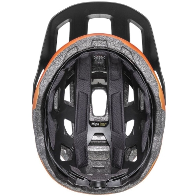 Kask rowerowy Uvex React Junior MIPS pomarańczowy