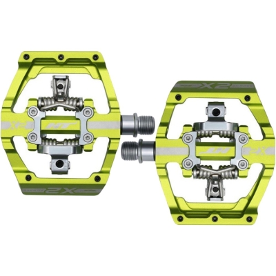 Pedały rowerowe HT X2 zielone