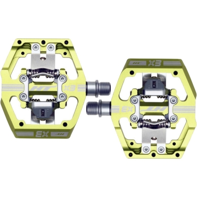 Pedały rowerowe HT X3 zielone