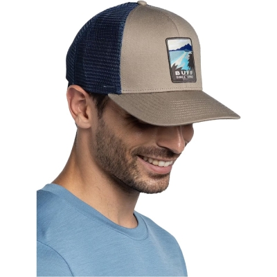 Czapka z daszkiem Buff Explore Trucker Cap soor tundra khaki