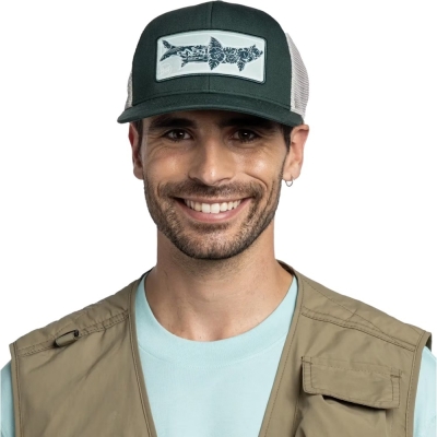 Czapka z daszkiem Buff Explore Trucker Cap salt green