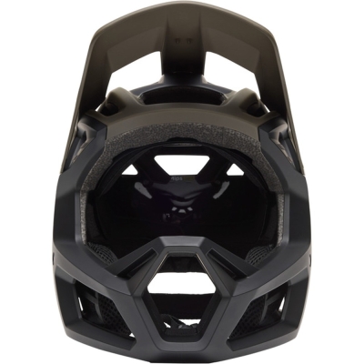 Kask rowerowy Fullface Fox Proframe Rizer MIPS brązowy