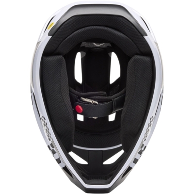 Kask rowerowy Fullface Fox Rampage Digi Image MIPS biało-czarny - S