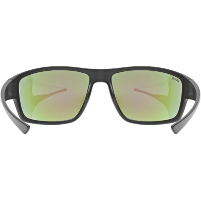 Okulary rowerowe Uvex Sportstyle 230 czarne (niebieskie soczewki)