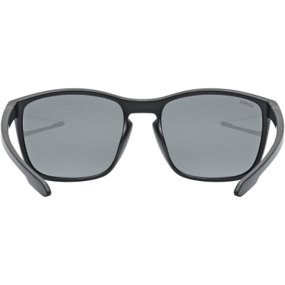 Okulary Uvex LGL 52 czarne (srebrne soczewki)