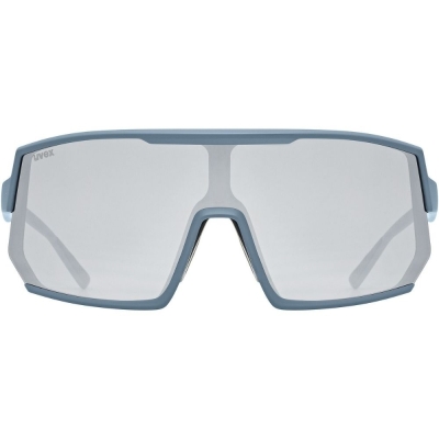 Okulary rowerowe Uvex Sportstyle 235 niebiesko-srebrne