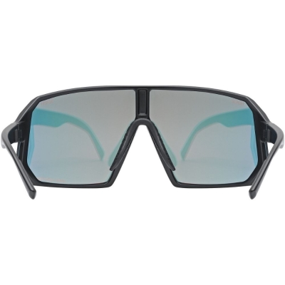 Okulary rowerowe Uvex Sportstyle 237 CV czarne (czerwone soczewki)
