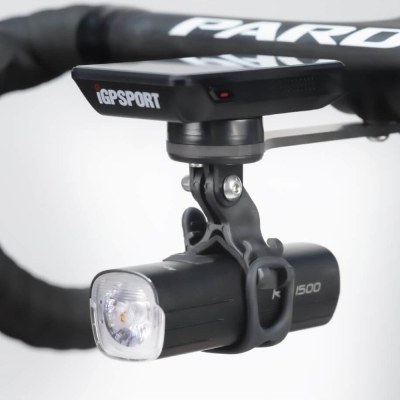 Lampka przednia iGPSPORT VS1200 + uchwyt M82