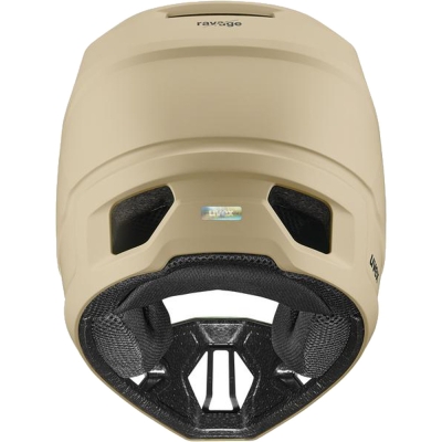 Kask rowerowy fullface Uvex Ravage beżowy