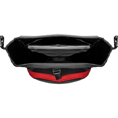 Sakwy Extrawheel Wayfarer Poliester czarno-czerwone