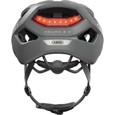 Kask rowerowy Abus Aduro 3.0 LED race grey - L