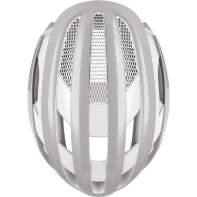 Kask rowerowy Abus AirBreaker biało-szary