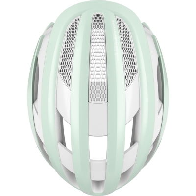 Kask rowerowy Abus AirBreaker biało-miętowy