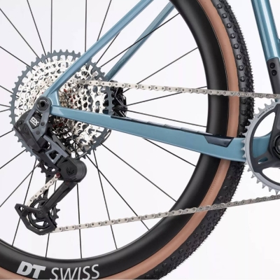 Rower gravel Ghost Asket CF X misty green - M