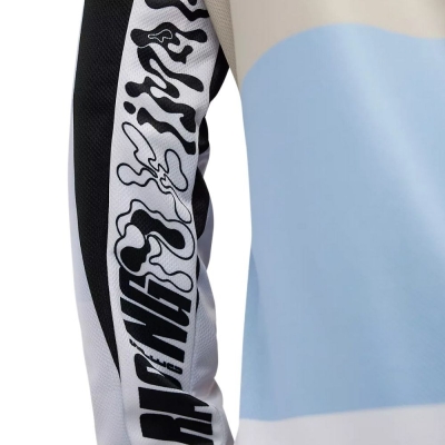 Koszulka rowerowa damska z długim rękawem Fox Lady Ranger Grid czarna - XS