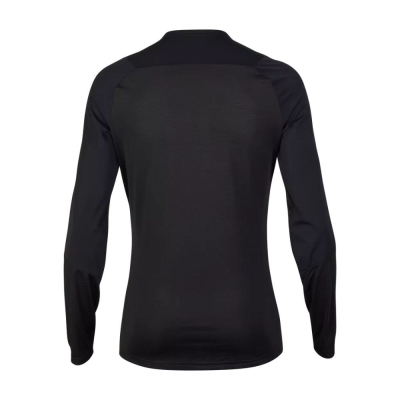 Koszulka rowerowa z długim rękawem Fox Flexair Ascent czarna - XL