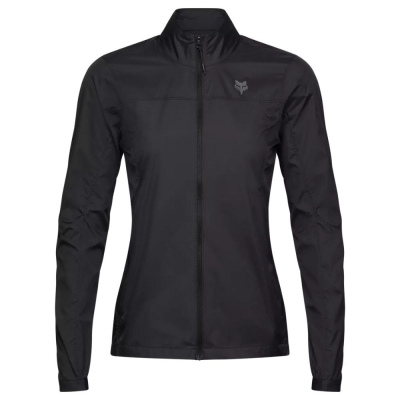 Kurtka rowerowa damska Fox Lady Ranger Wind czarna