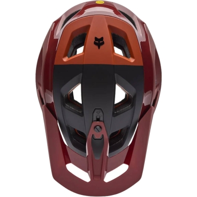 Kask rowerowy Fox Speedframe RS Paranoid MIPS brązowy